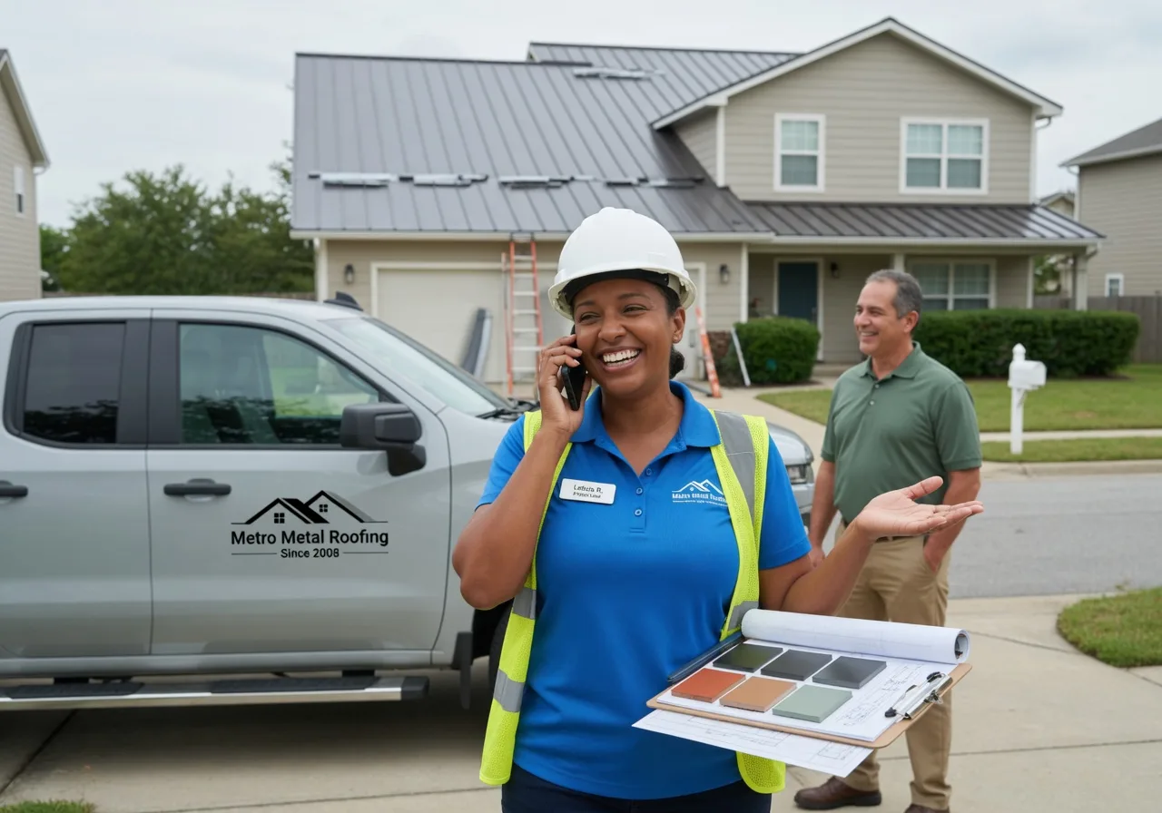 Storm Damage Metal Roof Repair in University Heights, IA